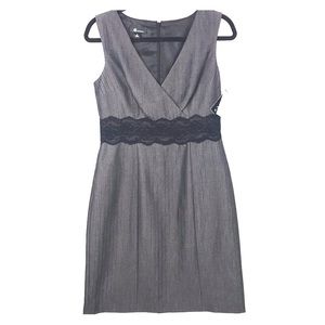 💋 Nail biting SALE! AB Studio sz. 6 Stretch Career dress